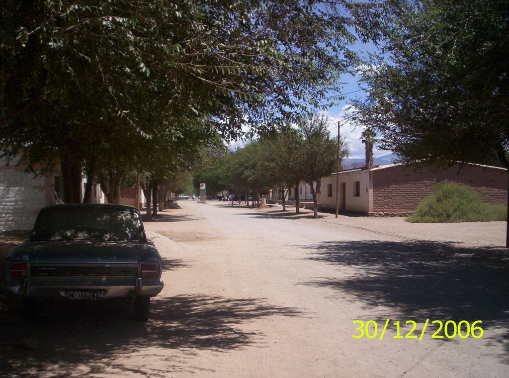 Calles del pueblo de Molinos -Salta- by cristian_g62