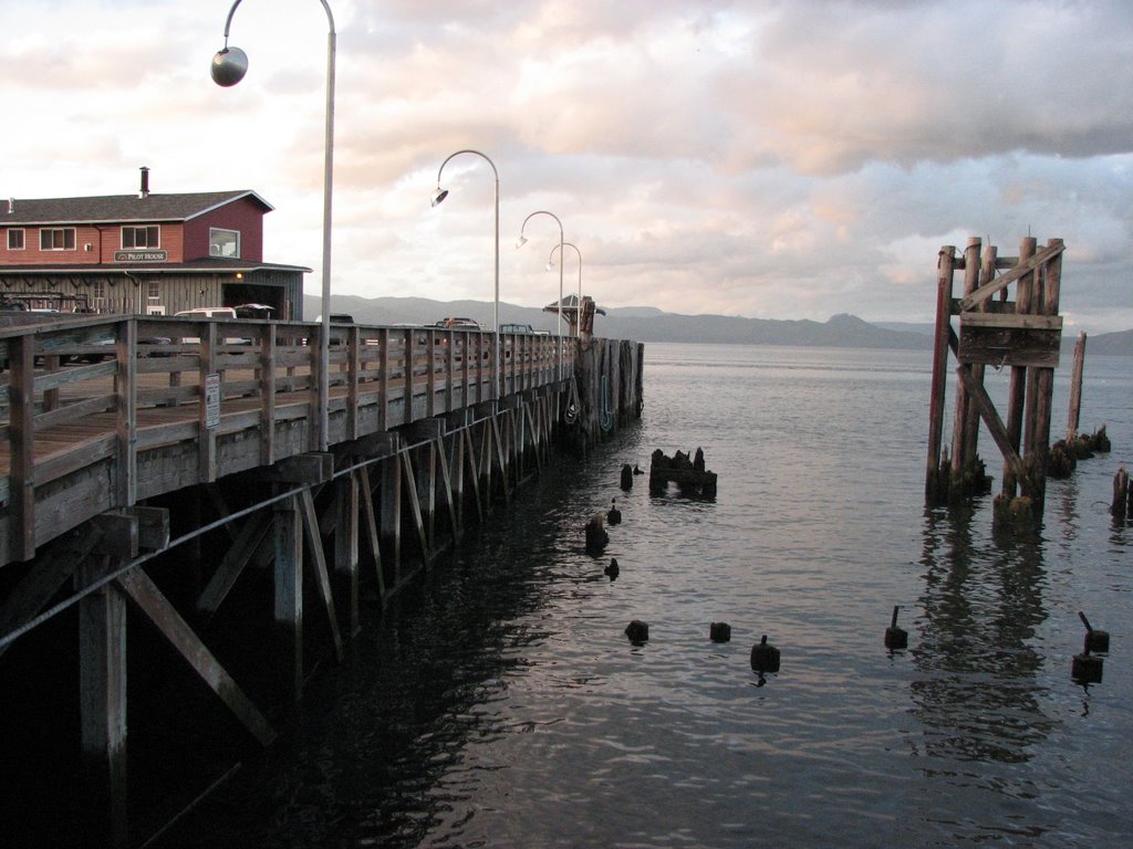 Astoria, Oregon: 14th Street Pier at the foot of 14th Street where the ferry used to dock by Sheryl Todd (tapirgal)