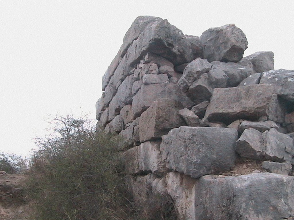 Gla Mycenaean fortress, east gate by Andreas_