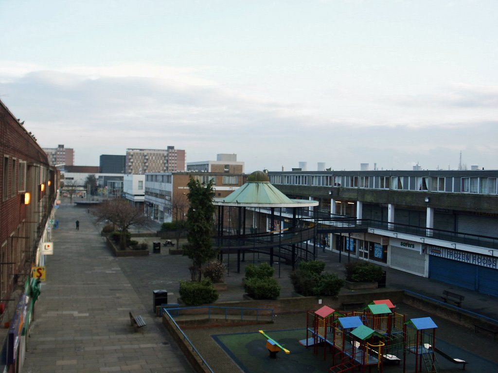 Town Centre from car park by Paul Farnaby