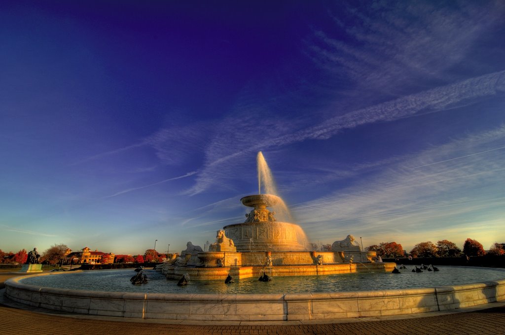 Scott Fountain, Belle Isle Park by TinTin Yu