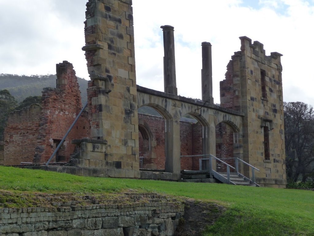 Hospital Ruins Port Arthur by Peter Wright