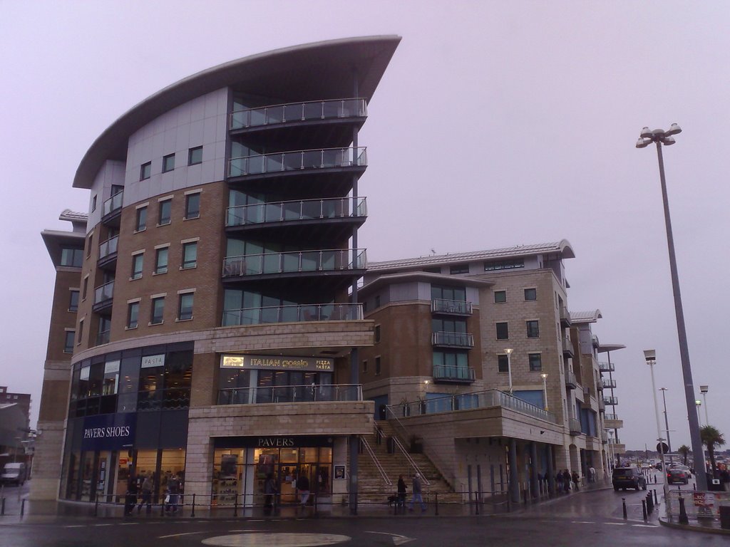 Poole Quay appartments by bramblebushbay