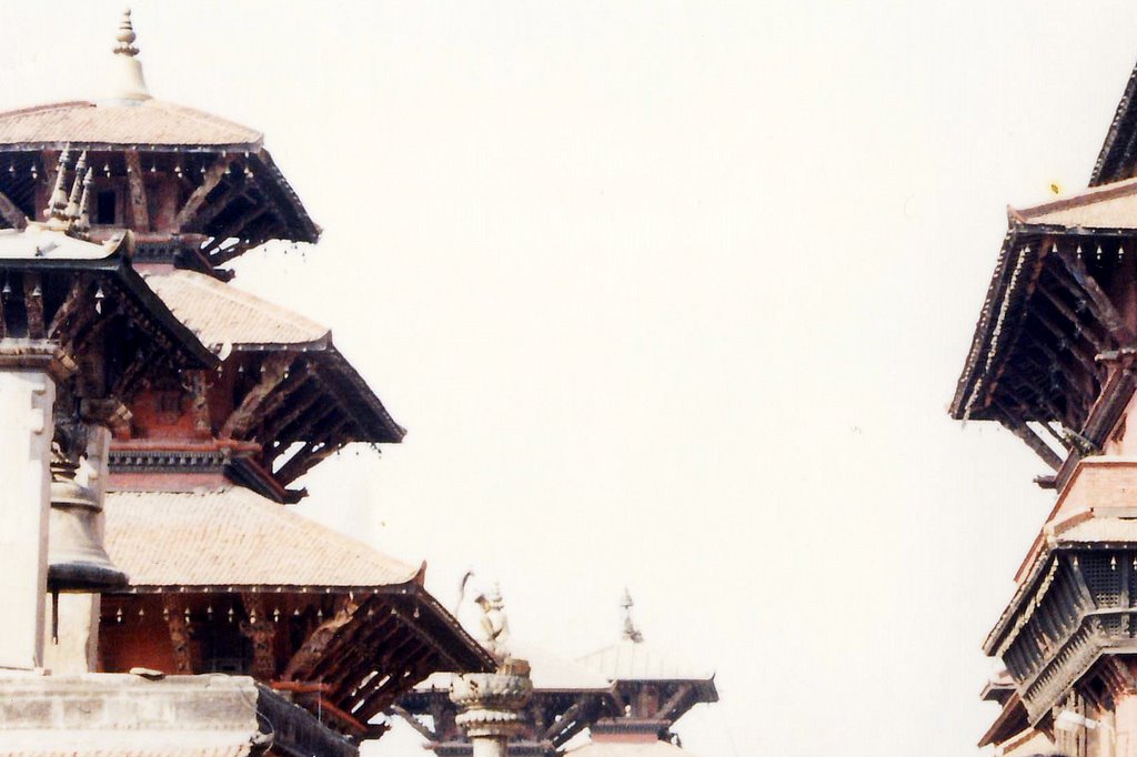 Patan DURBAR SQUARE ,Kathmandu 1997 by F.Zaman