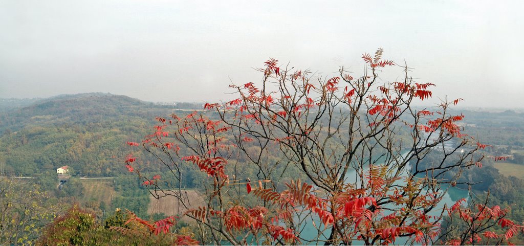 Panorama dal castello di Mazzé by Amedeo+Vittoria