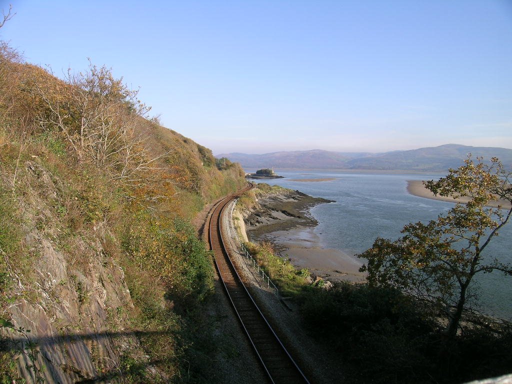 Railway to Machynlleth by Annette Strauch