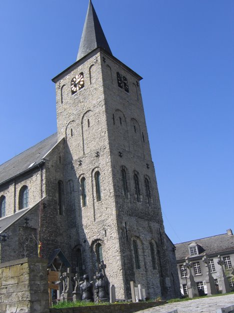 St.Laurentiuschurch Ename, Oudenaarde by karakt