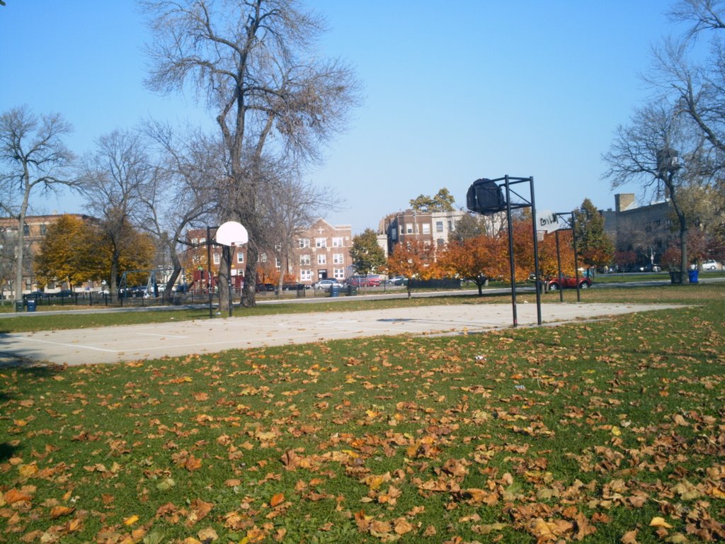 Basket Ball Court in Humboldt Park by Bitty123