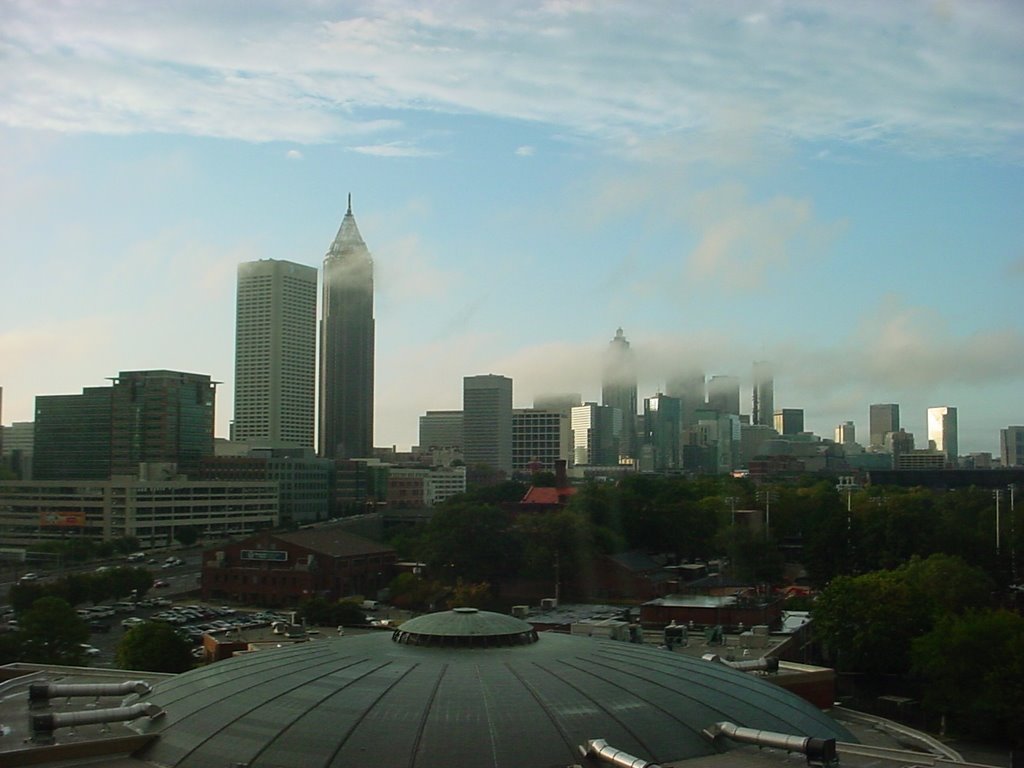 Downtown Morning 2 - 1015 Techwood, 8th Floor (Alexander Memorial Coliseum in view) by GaCalDude