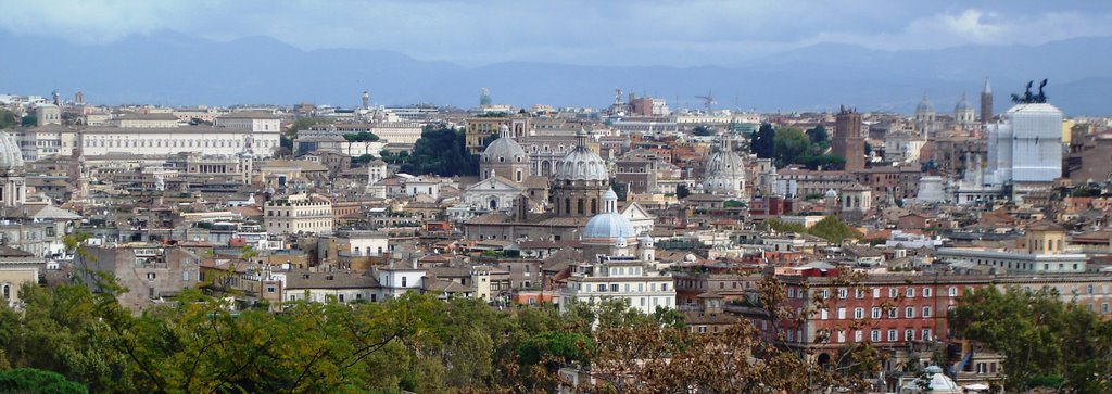 View from Piazzale Giuseppe Garibaldi by Ofenhocker2