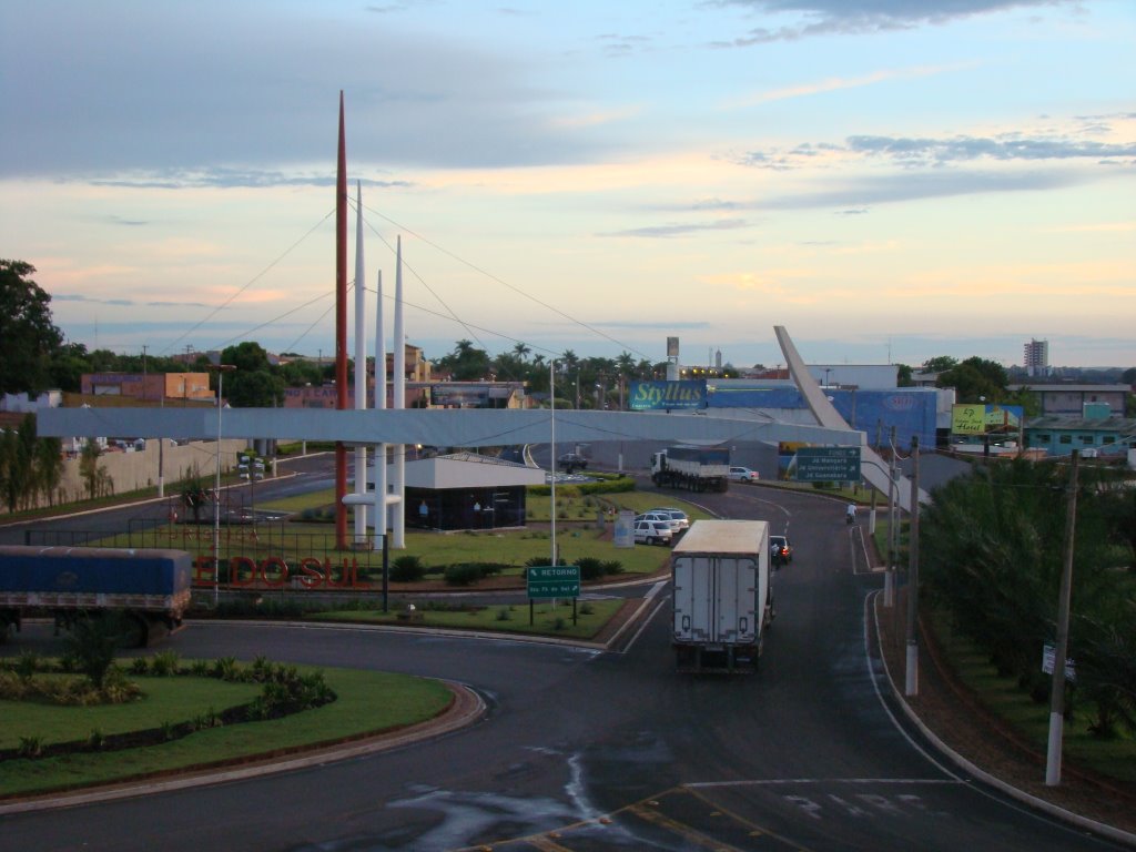 Entrada da cidade de Santa Fé do Sul-SP by Marco Senche