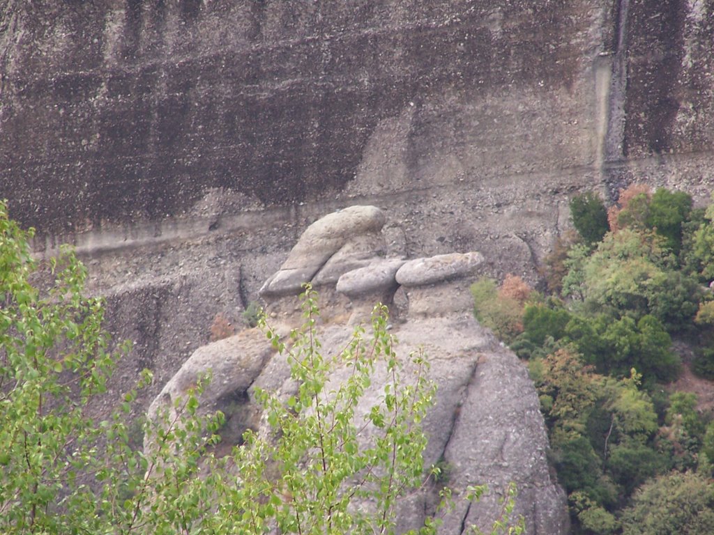 "Three Hats", Agia Triada Monastery, Meteoras, Greece by Miša M.