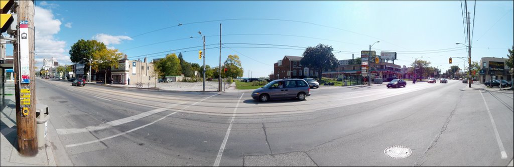 Corner- Lakeshore BLVD and Mimico AVE by EE Foubert