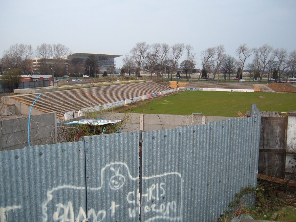 Belle Vue with Racecourse in the background by donnydaz