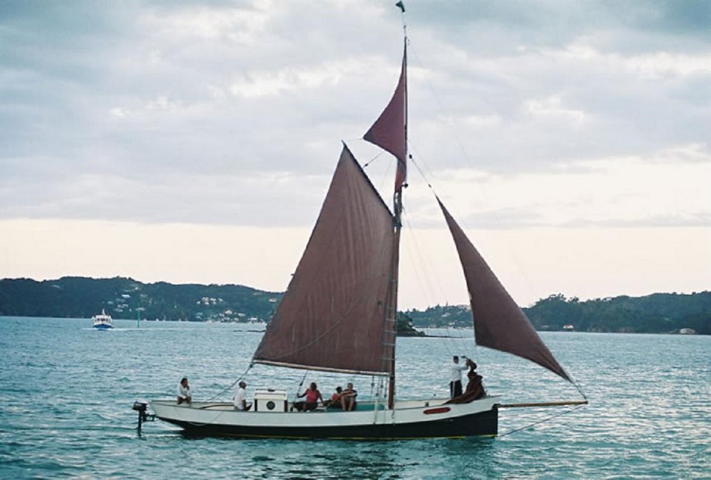 The Original Cream Boat, Paihia, New Zealand. by marstafitta