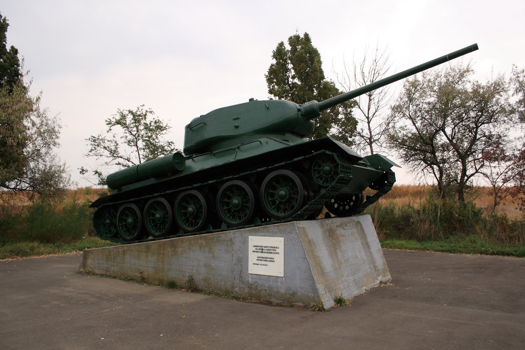 Memory of the tank battle at Hortobágy 14-19. October 1944 by z.szobolevszki