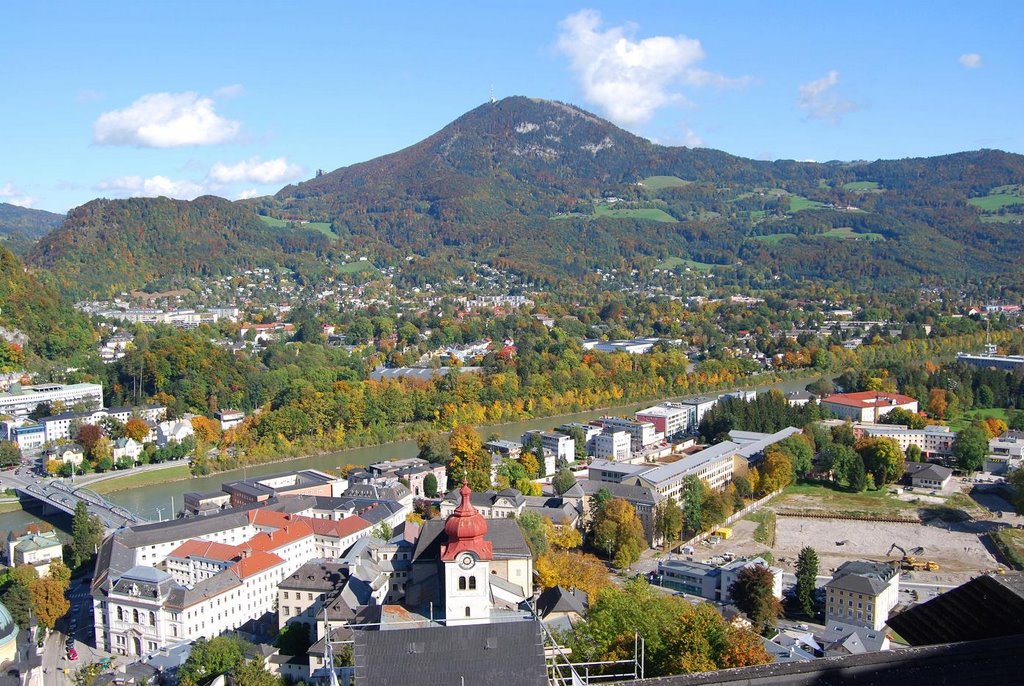 Der Gaisberg von der Festung by Fabio Becchelli