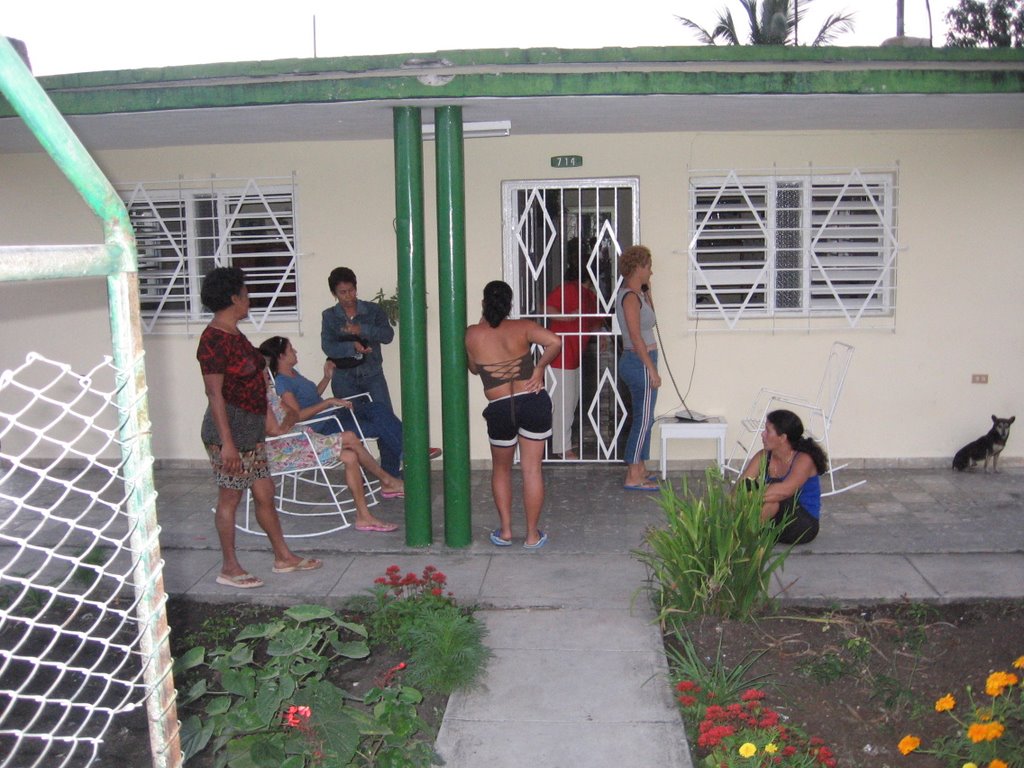 Publica Casa Ofelia, Central Habana Libre, Caimito. Cuba. by Augusto Perera