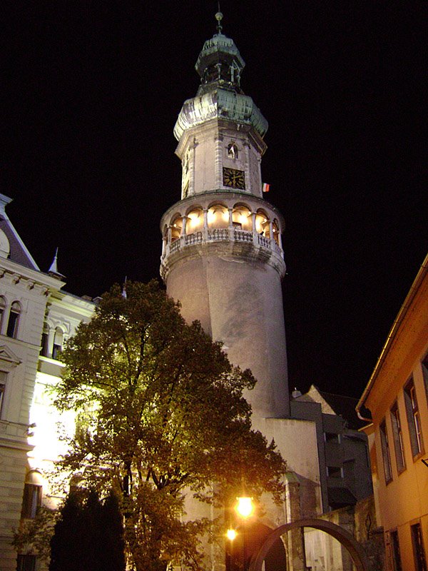 Fire tower of Sopron - Tűztorony, 31.Oct,2008 by PanoramioHungary