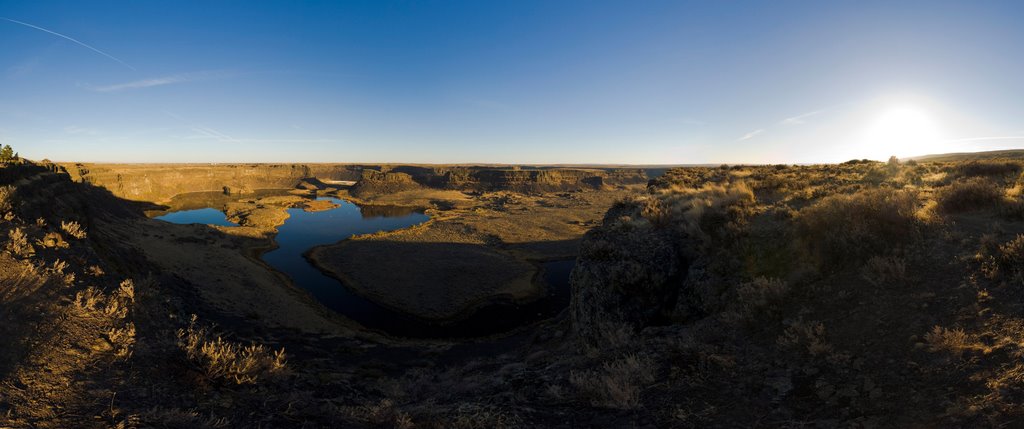 Dry Falls Recessional Cataract by garretveley