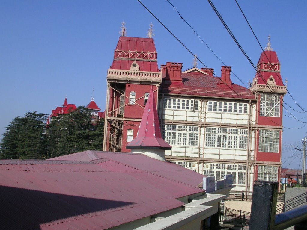 Red building by CA Ashish Gupta