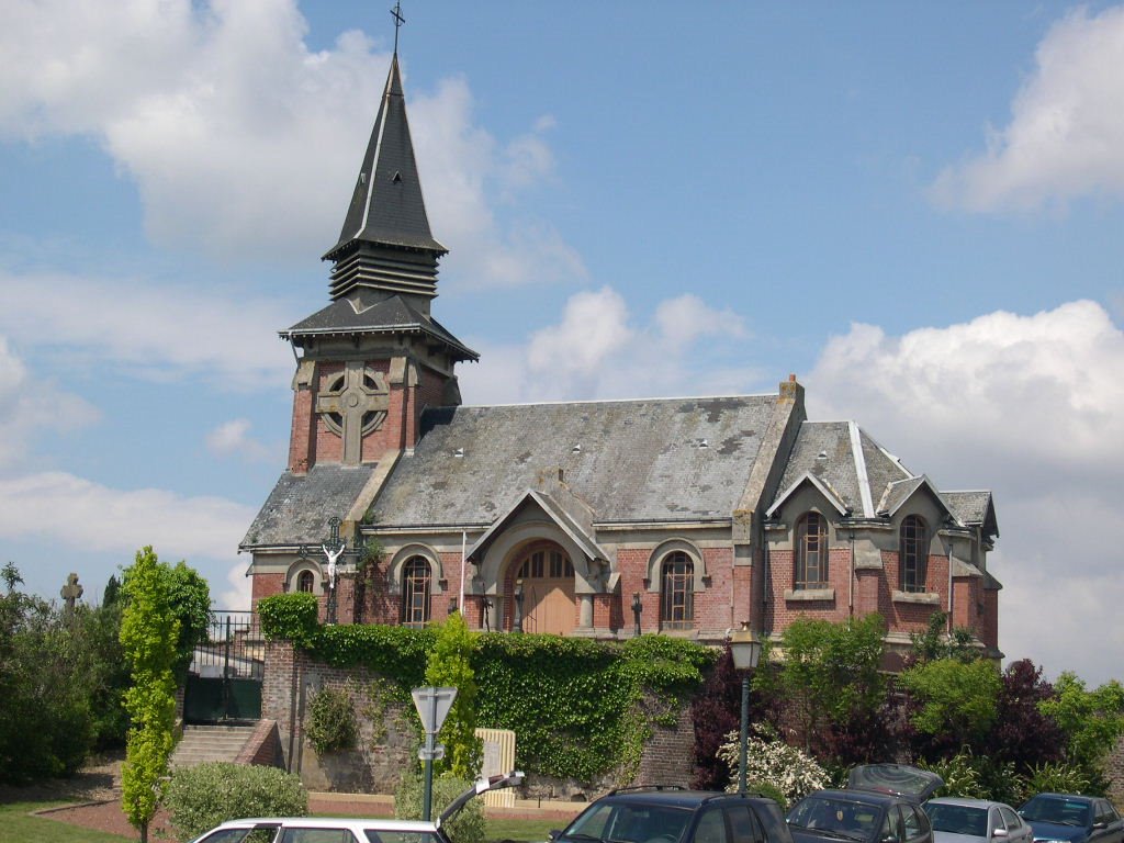 Eglise Bray-Saint-Christophe by vincentlelong