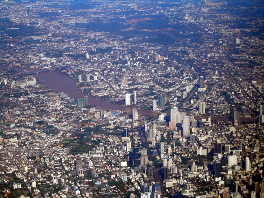 Airplane View 2 (Bangkok) by weerapong