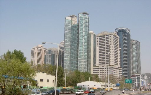 Boramae Town viewed from Sindaebang area by David Rhee