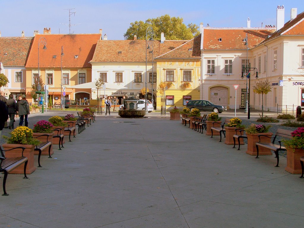 Kőszeg főtér by Zsolt Fábiánffy