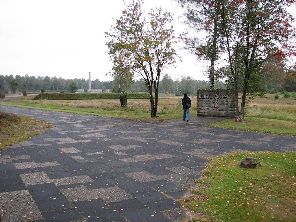 Bergen Belsen Concentration camp, Site of memory and perpetuation, Germany 09-2008 by Kobi Zilberstein