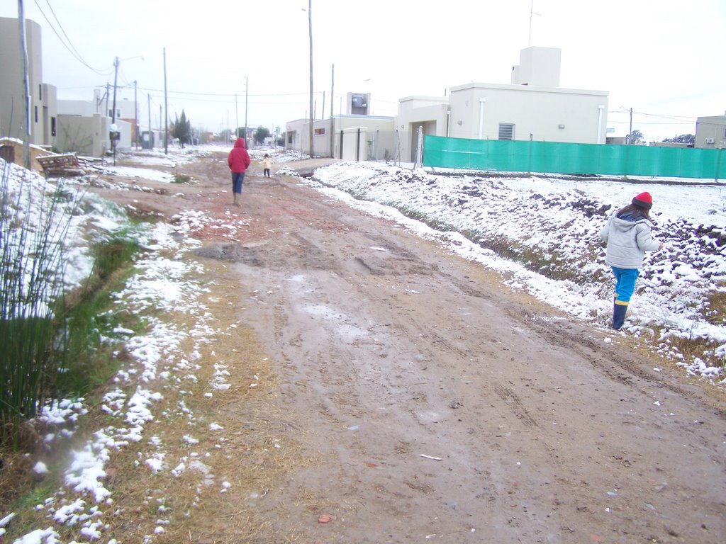 Nieve en Villa Castells by erobosadiego