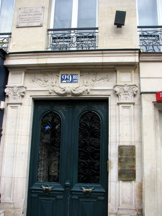 Home of Andre-Marie Ampere at 29bis Rue Monge by Sheryl Todd (tapirga…