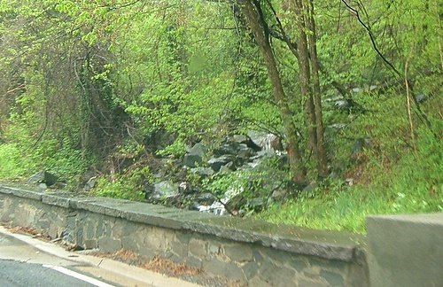 Waterfall on Canal Road, NW, Washington, DC, USA by WasWoWashington