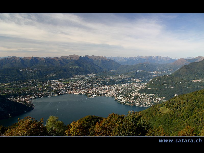 Lugano from Monte Sighignola (Balcone D'Italia) by satarach