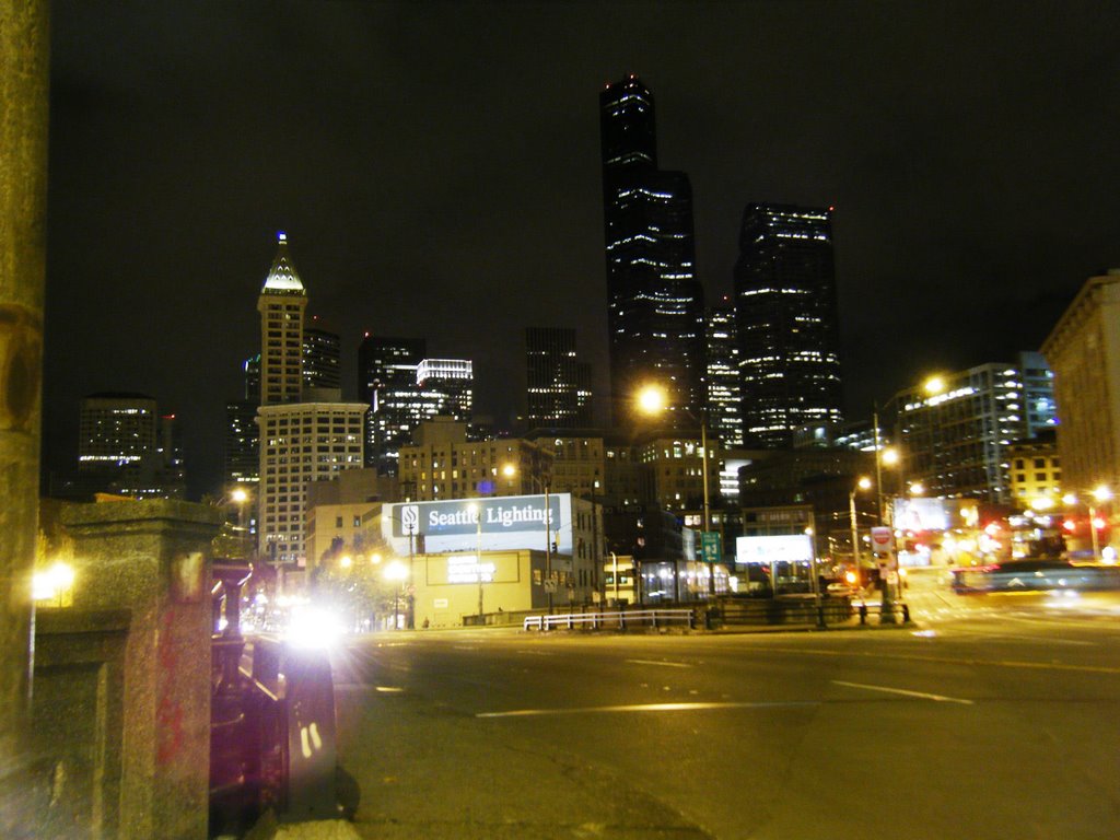 Seattle Lighting from King Street Station I by Timothy Chase