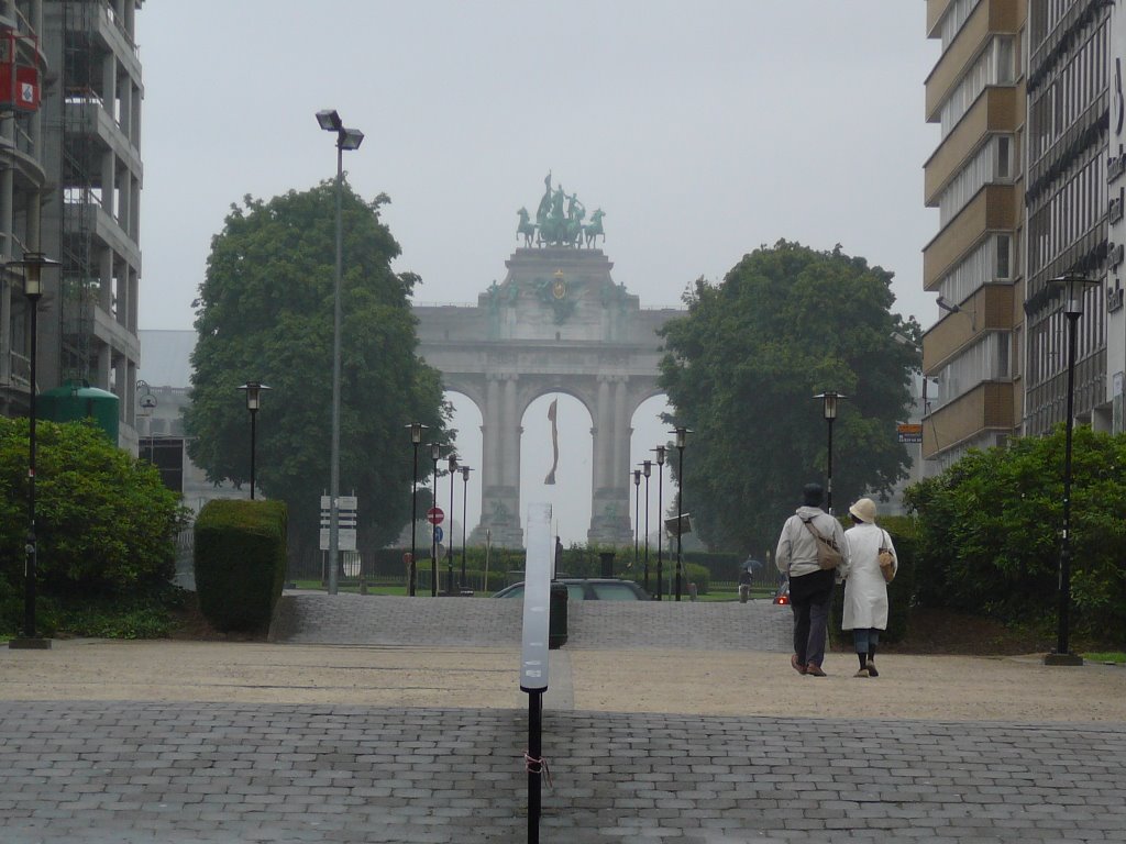 Brussel, Triumphal Arch by JackRabitt