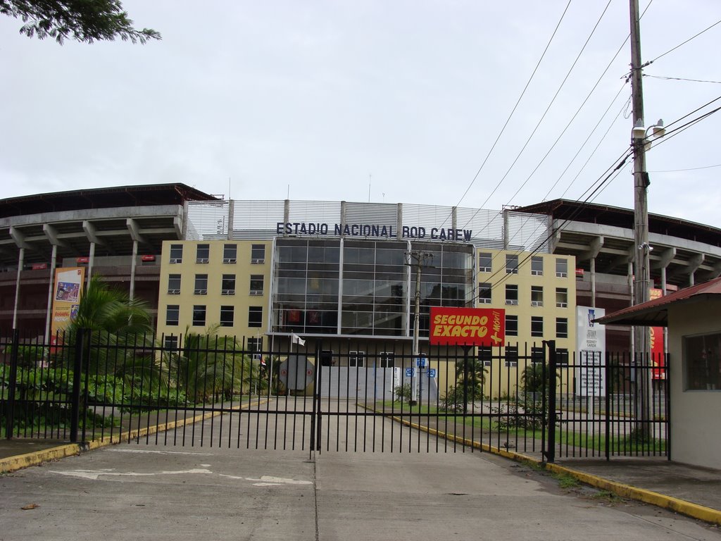 Estadio Nacional de Panamá - Rod Carew by Ivan Sanchez