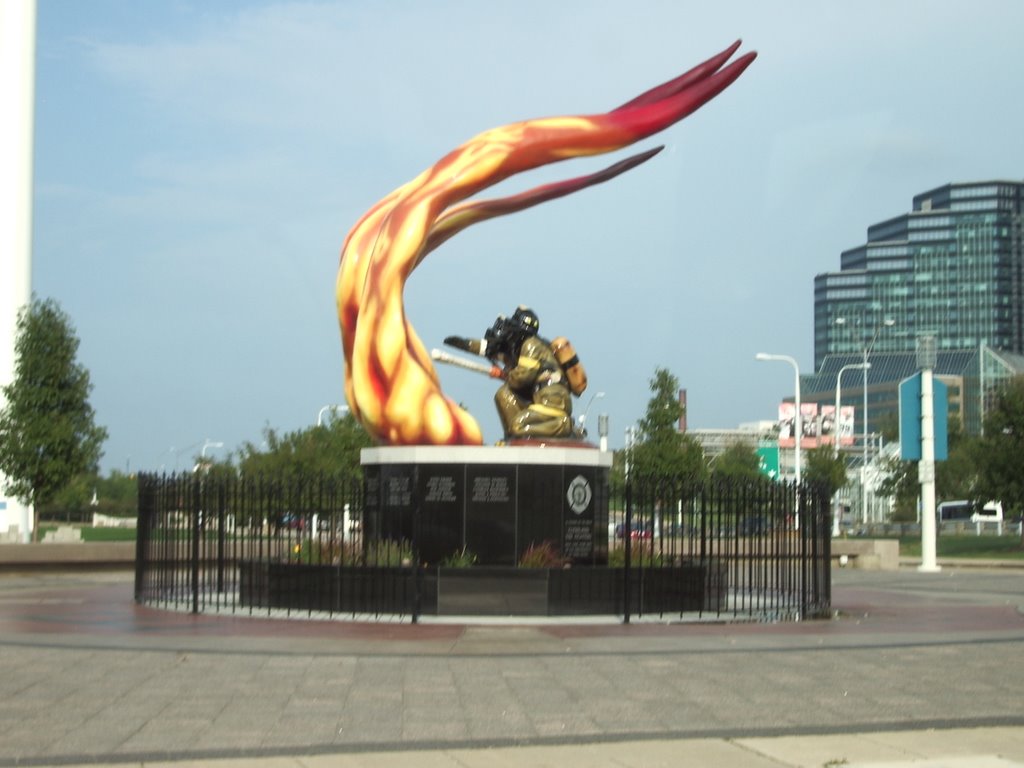 Sculpture of Firefighters by pdplatt