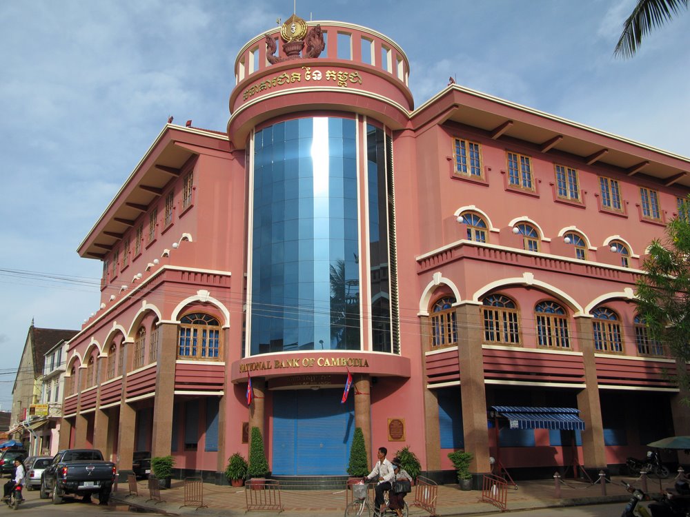 Siem Reap, Cambodia. National Bank of Cambodia. by Eivind Friedricksen