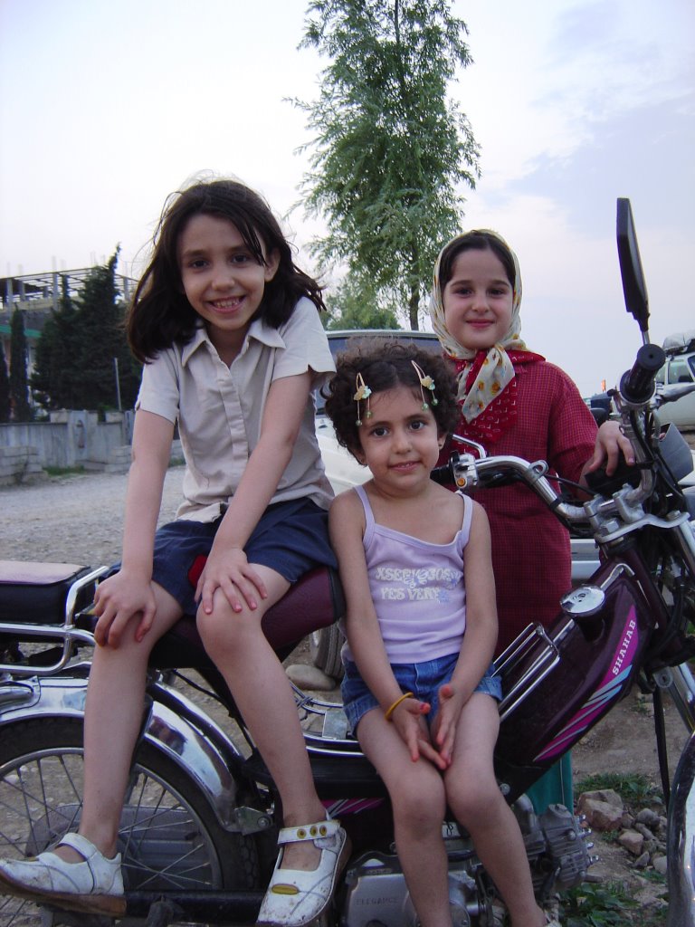 Friendly youngsters at Chalus, Caspian Sea by Beirut Bill