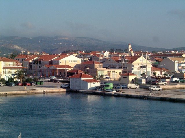 Lixourion - view from porto by roland nuesch