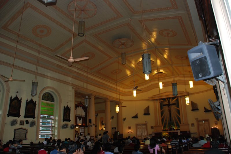 The cathedral of good shepherd. interior by Helena Milli