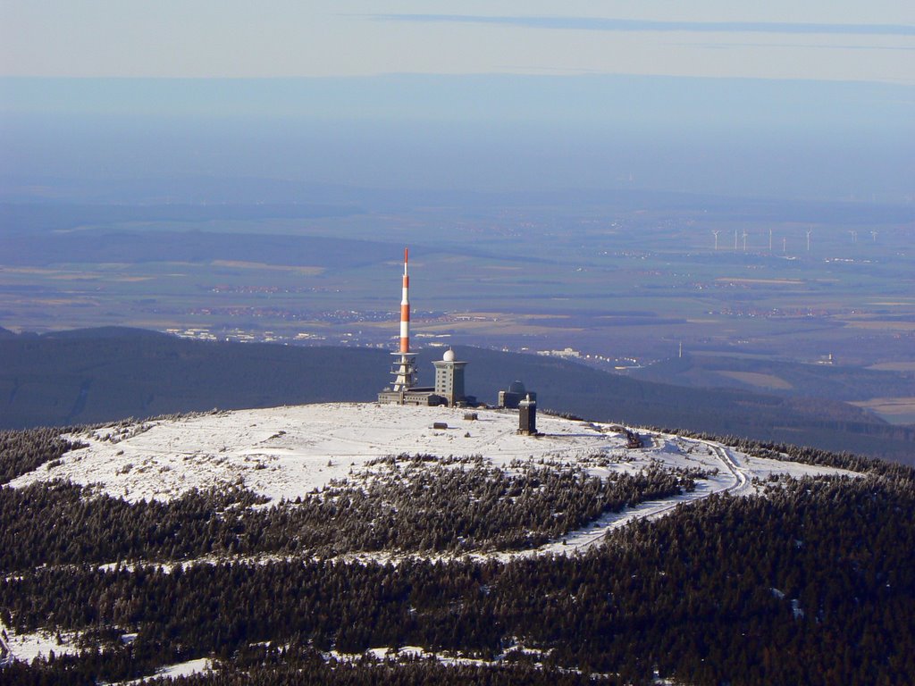 Brocken im Januar 2008 by FlybyHajo