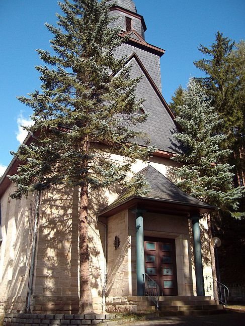 LB - Kapelle am Friedhof - Chapel in Cementery by Luis O. Boettner