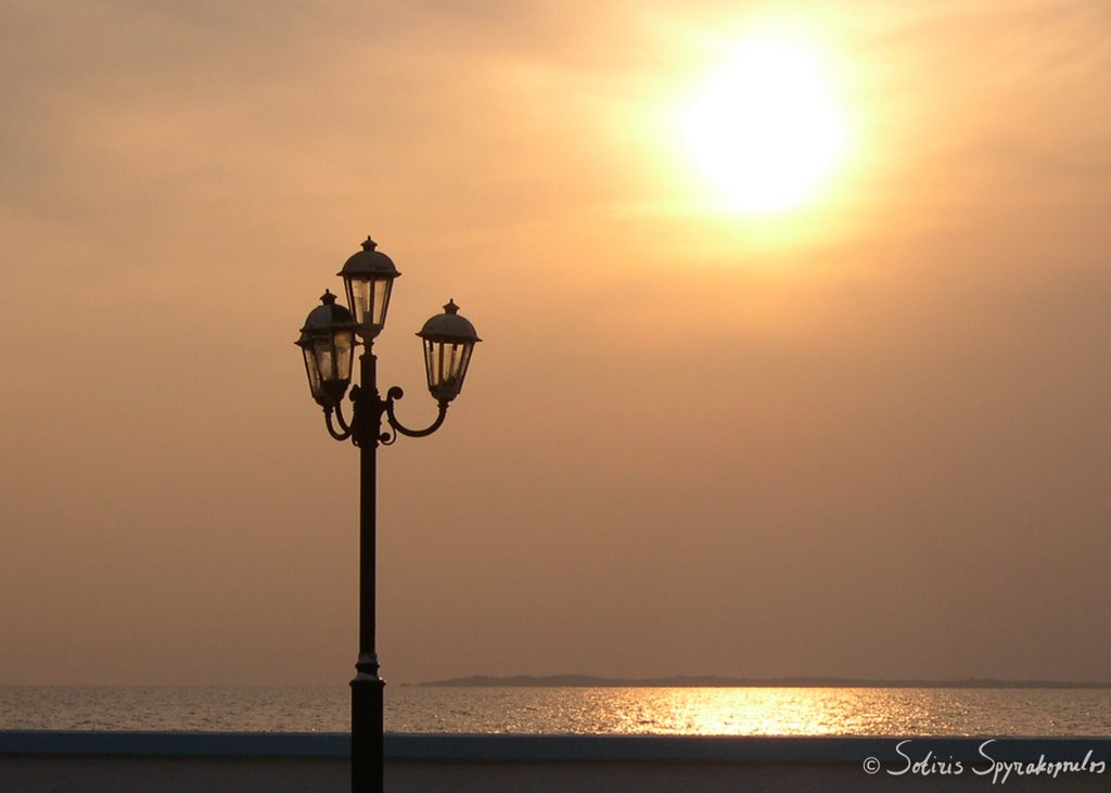 Golden sunset in Fanari, Rodopi by Sotiris Spyrakopoulos