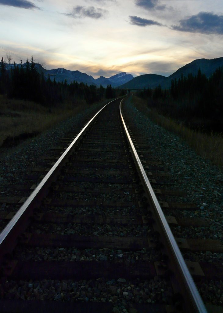 Tracks at Dusk by Jessica G.