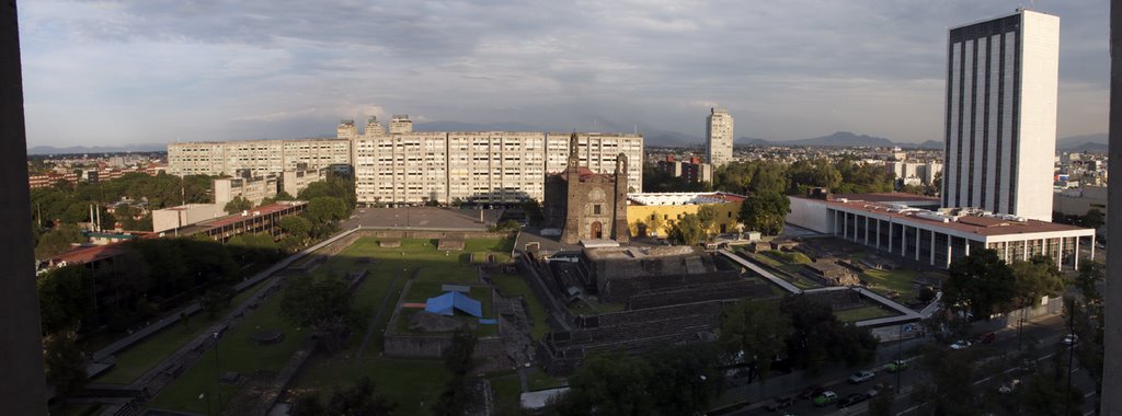 Tlatelolco Las Tres Culturas by Eric Goethals