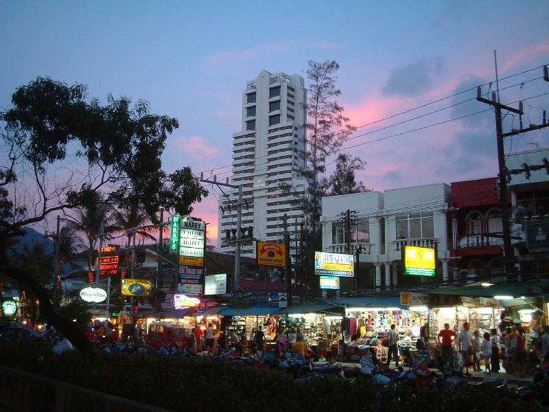 Shopping Street Patong by weerapong