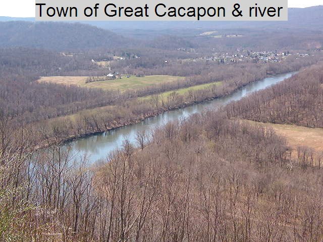 Town of GREAT CACAPON,WV 25411 along the Cacapon River.. by i4hunting