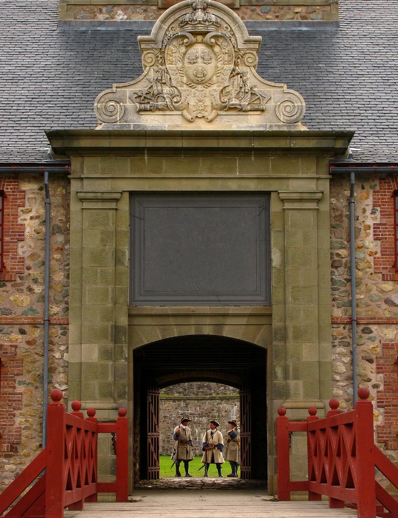 Louisbourg Entrance by Howie Hennigar